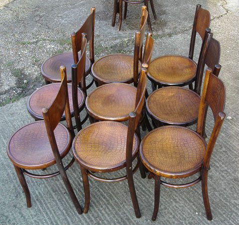 An image of Broadback B Bentwood Chairs