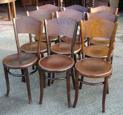 An image of Broadback Bentwood Chairs A